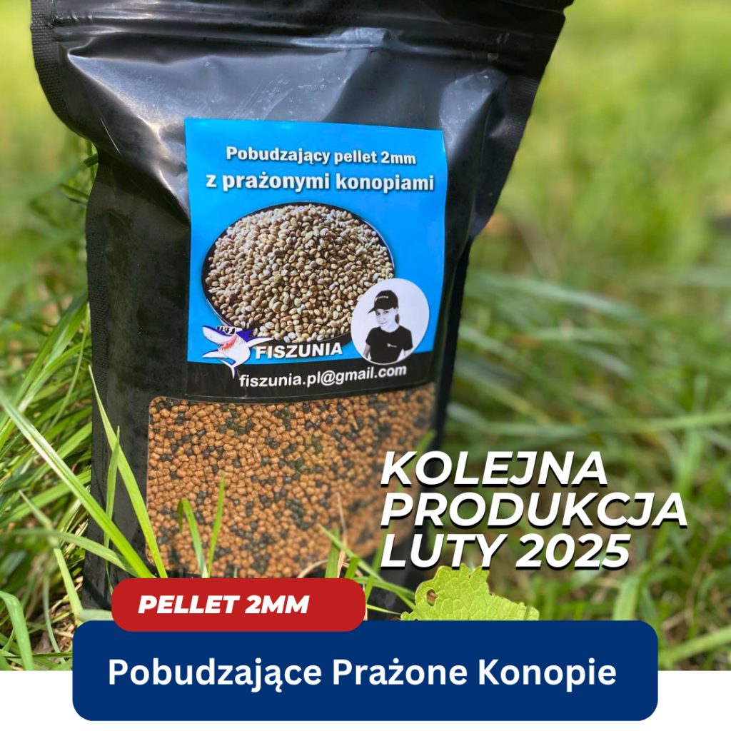 Pellet 2mm Pobudzające Prażone Konopie – Wyprzedany na Ten Sezon! 🎣