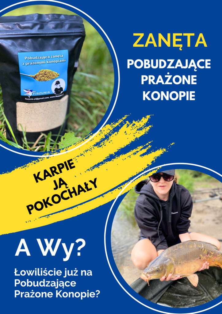 Zanęta Pobudzające Prażone Konopie – Karpie Ją Pokochały!